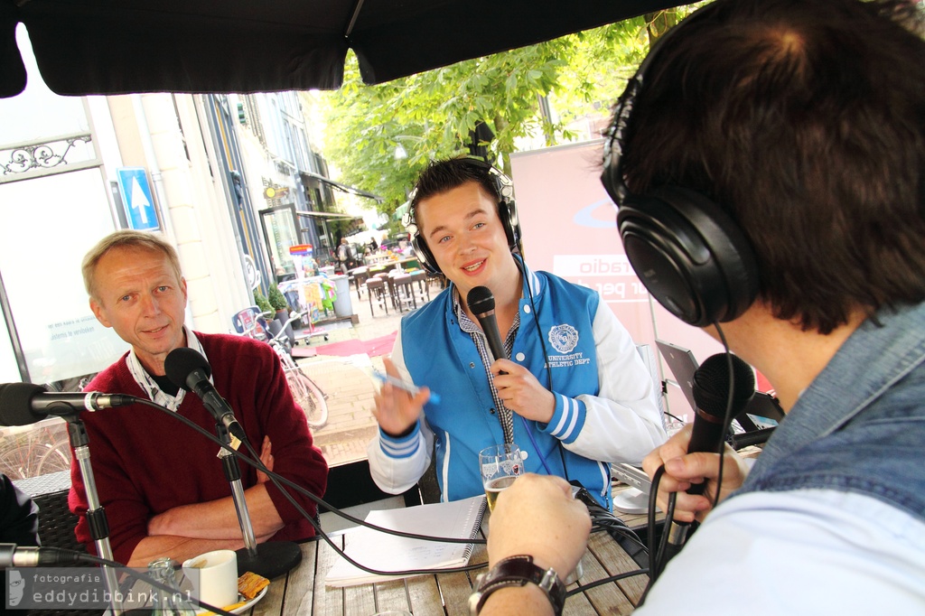 2011-08-07 DeventerRTV - live op de Boekenmarkt, Deventer 034